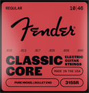 Fender CLASSIC CAORE BULLETS 3155R Pure Nickel Bullet End Electric Guitar String - .010-.046