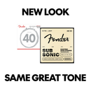 Cordes de basse électrique Fender SUBSONIC 5250 XL en acier nickelé, diapason court - .040-.095