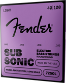Fender SUBSONIC 7250L Nickel-Plated Steel Long Scale Electric Bass String - .040-.100
