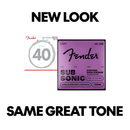 Fender SUBSONIC 7250L Nickel-Plated Steel Long Scale Electric Bass String - .040-.100