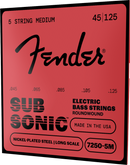 Fender SUBSONIC 72050-5M Nickel-Plated Steel Long Scale 5-String Electric Bass String - .045-.125