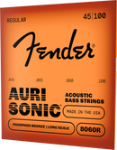 Fender 8060 Phosphor Bronze Cordes de basse acoustique - Longue échelle