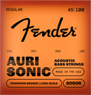 Fender 8060 Phosphor Bronze Cordes de basse acoustique - Longue échelle