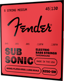 Fender 8250-5M Cordes de basse 5 cordes en acier nickelé 45-130