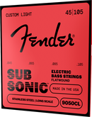 Fender SUBSONIC 9050 Flatwound Stainless Steel Long Scale Electric Bass String - .045-.105