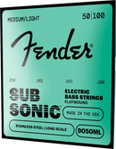 Fender SUBSONIC 9050ML Flatwound Stainless Steel Long Scale Electric Bass String - .050-.100