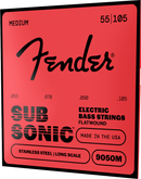 Fender SUBSONIC 9050M Flatwound Stainless Steel Long Scale Electric Bass String - .055-.105