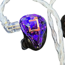 Écouteurs intra-auriculaires universels Juicy Earz JUICY 8S (violet)