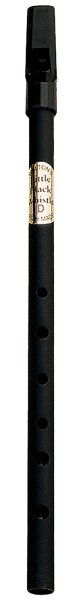 Waltons 08AWAL-1525 Little Black Tin Whistle (Black) - Key Of D