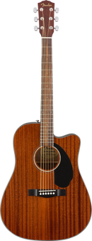 Guitare électro-acoustique Fender CD-60SCE DREADNOUGHT (entièrement en acajou)