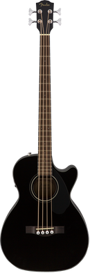 Fender CB-60SCE Acoustic Bass Guitar (Black)