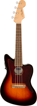 Ukulélé électrique Fender FULLERTON JAZZMASTER (Sunburst 3 couleurs)