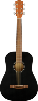 Fender FA-15 3/4 STEEL 3/4 Size Acoustic Guitar (Black)