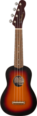 Ukulélé soprano Fender VENICE (Sunburst 2 couleurs)