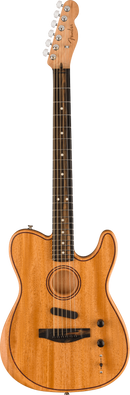 Fender AMERICAN ACOUSTASONIC TELECASTER ALL MAHOGANY Acoustic Electric Guitar (Natural)