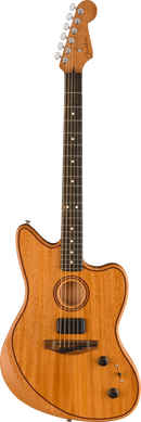 Fender AMERICAN ACOUSTASONIC JAZZMASTER ALL MAHOGANY Acoustic Electric Guitar (Natural)