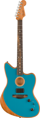 Fender AMERICAN ACOUSTASONIC JAZZMASTER Acoustic Electric Guitar (Ocean Turquoise)