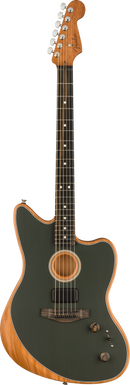 Fender AMERICAN ACOUSTASONIC JAZZMASTER Acoustic Electric Guitar (Tungsten)