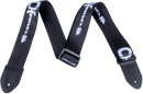 Sangle avec logo Charvel Guitars (noir avec logo blanc)