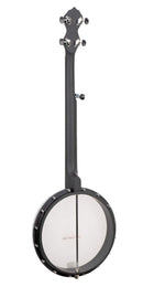 Banjo acoustique composite sans frettes Gold Tone AC-12FL à 5 cordes et dos ouvert - 12"