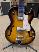 DeArmond STARFIRE SPECIAL Vintage Semi Hollow Electric Guitar (Antique Burst) (USED)