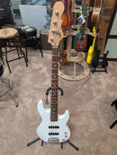 G&L JB-2 Tribute Series Electric Bass (Sonic Blue) (USED)