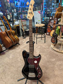 G&L Tribute Series FALLOUT 30" Short Scale Electric Bass (Jet Black) (USED)