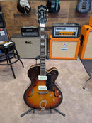 Guild X-175 MANHATTAN Hollow Body Electric Guitar (Antique Sunburst) (USED)