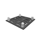 Global Truss F34-GT-MH-BASE-BLK Plaque de base multi-trous en aluminium pour F34 - 12"x12" (Noir)