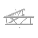 Global Truss F32-IB-4058V 2-Way Vertical I-Beam Corner - 45°