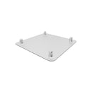 Global Truss F44P-SQ-4187 Plaque de base en aluminium avec poteau de haut-parleur pour F44P - 16"x16"