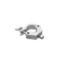 Global Truss XPRO-CLAMP/SML12 Double pince robuste avec demi-coupleur et boulon M12 - 2" (Argent)