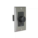 Plaque murale de contrôle de volume mono Lowell 100LVC-DSB (acier inoxydable/noir) - 100 W