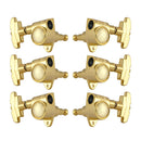 Grover SUPER ROTOMATIC 109 Series 3-Step Button Machine Head Set (Gold)