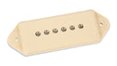 Seymour Duncan 11302-58-CRC-NOL Noiseless Hot P90 Silencer Neck Pickup - Dog Ear (Cream)