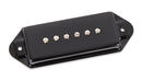Seymour Duncan 11302-59-BC-NOL Noiseless Hot P90 Silencer Bridge Vintage Pickup - Oreille de chien (Noir)
