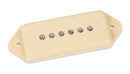 Seymour Duncan 11302-59-CRC-NOL Noiseless Hot P90 Silencer Bridge Vintage Pickup - Dog Ear (Cream)