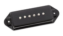 Seymour Duncan 11302-60-BC-NOL Noiseless Hot P90 Silencer Bridge Pickup - Dog Ear (Black)