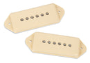 Seymour Duncan 11302-61-CRC-NOL Noiseless Hot P90 Silencer Vintage Pickup Set - Oreille de chien (Crème)