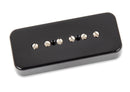 Seymour Duncan 11302-64-BC-NOL Noiseless Hot P90 Silencer Bridge Vintage Pickup - Soapbar (Black)
