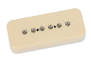 Seymour Duncan 11302-64-CRC-NOL Noiseless Hot P90 Silencer Vintage Bridge Pickup - Soapbar (Cream)