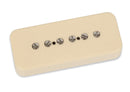 Seymour Duncan 11302-65-CRC-NOL Noiseless Hot P90 Silencer Bridge Pickup - Soapbar (Crème)