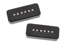 Seymour Duncan 11302-66-BC-NOL Noiseless Hot P90 Silencer Vintage Pickup Set - Soapbar (Black)