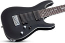 Guitare électrique 8 cordes Schecter DAMIEN PLATINUM-8 (Satin Black)