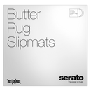 Serato Butter Tapis Slipmat (12", Simple, Noir sur Blanc)