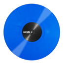 Paire de séries de performances de vinyle Serato - pressage en vinyle de contrôle bleu 12 "