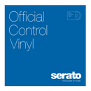 Paire de séries de performances de vinyle Serato - pressage en vinyle de contrôle bleu 12 "