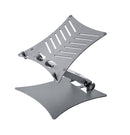Stand d'ordinateur portable pliant K&M 12195 (gris)