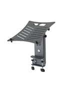 K&M 12196 Stand d'ordinateur portable pliant avec pince