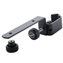 K&M 12210-BLACK Universal Clamping Bracket For 30mm Tubes (Black)